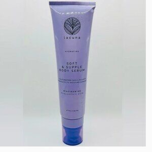 Lacuna Hydrating Soft & Supple Body Serum Niacinamide Hyaluronic Acid 5oz NEW